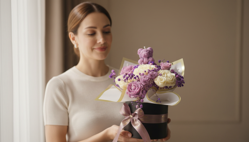 Empower Bloom – Candle Bouquet for International Women’s Day