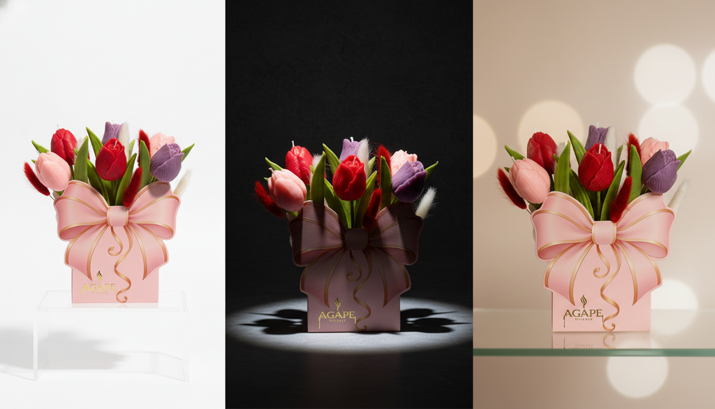 EverBloom Tulip Candle Bouquet